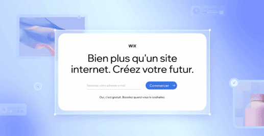 Le tableau de bord d'hébergement cloud de Wix